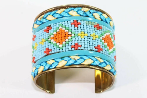 Beaded Cuff Bangles