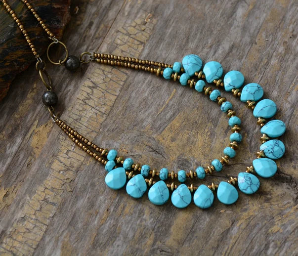 Turquoise Choker Necklace